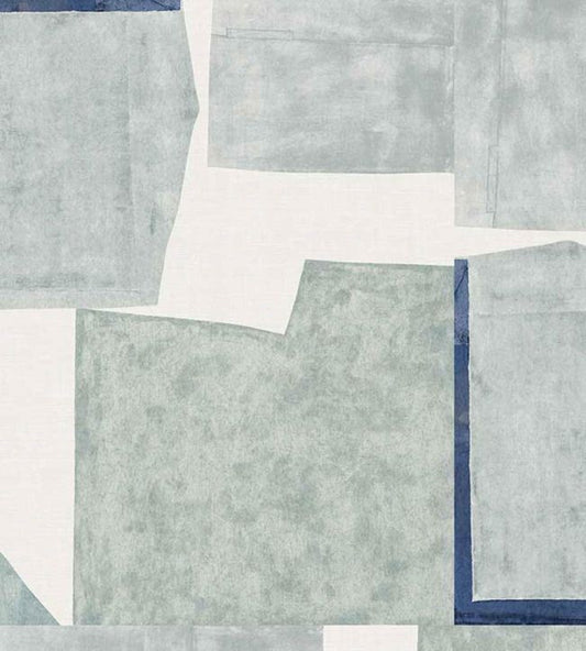 Sea Collage Vinyl Wallpaper