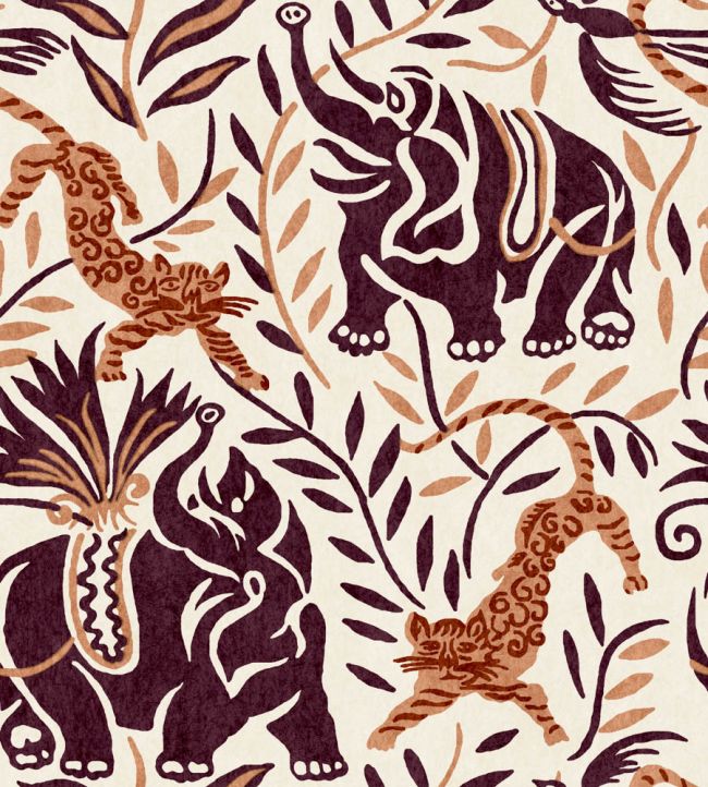 La Jungle Vinyl Wallpaper