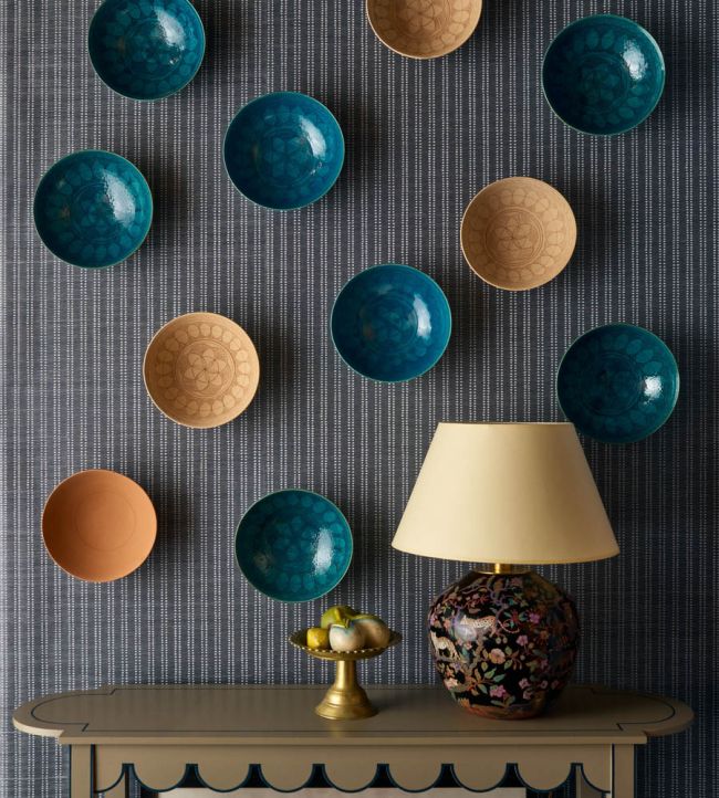 Algonquin Grass Cloth Wallpaper