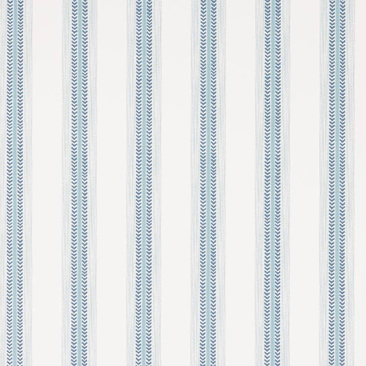 Camber Stripe Wallpaper - Blue - J199W-01 - Jane Churchill