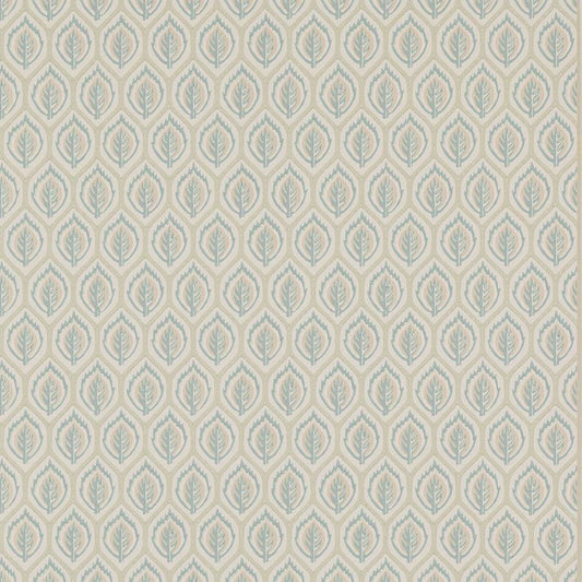 Carrick Wallpaper - Aqua - Colefax & Fowler