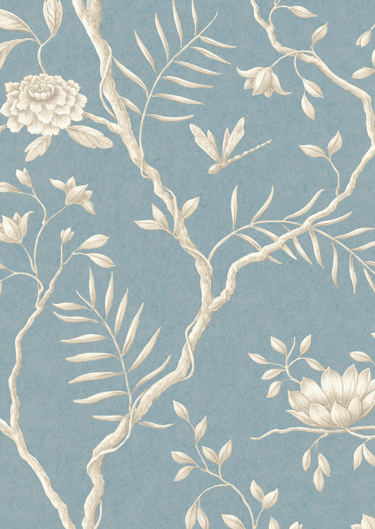 Jasper Peony Wallpaper - Celestial