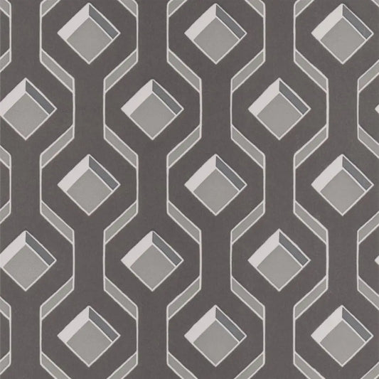 Chareau Wallpaper - Zinc - PDG1053/03 - Designers Guild