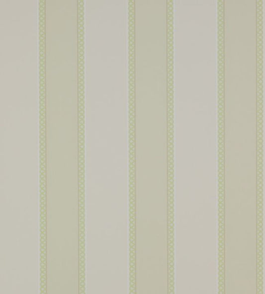 Chartworth Stripe Wallpaper - Green - Colefax & Fowler