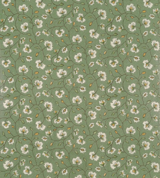 Chelsea Wallpaper - Emerald - AT57844 - Anna French