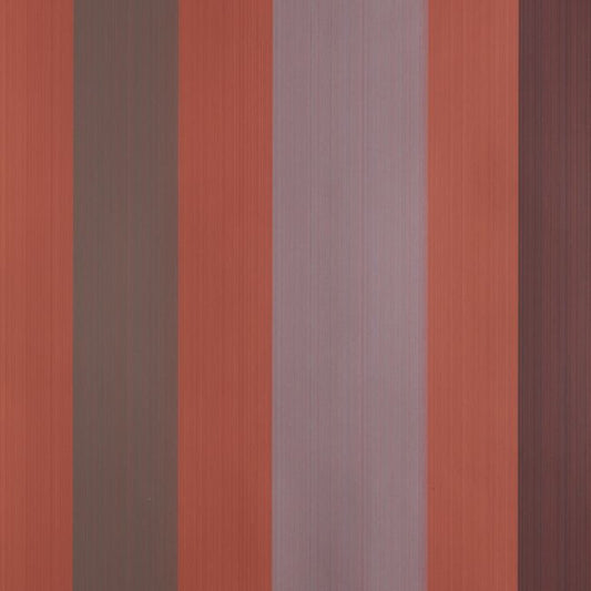 Chromatic Stripe Wallpaper - Terre d Egypte - 4203 - Farrow & Ball
