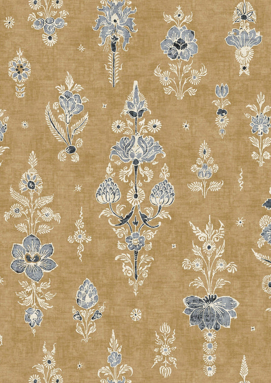 Citadel Wallpaper - Ochre Smoke