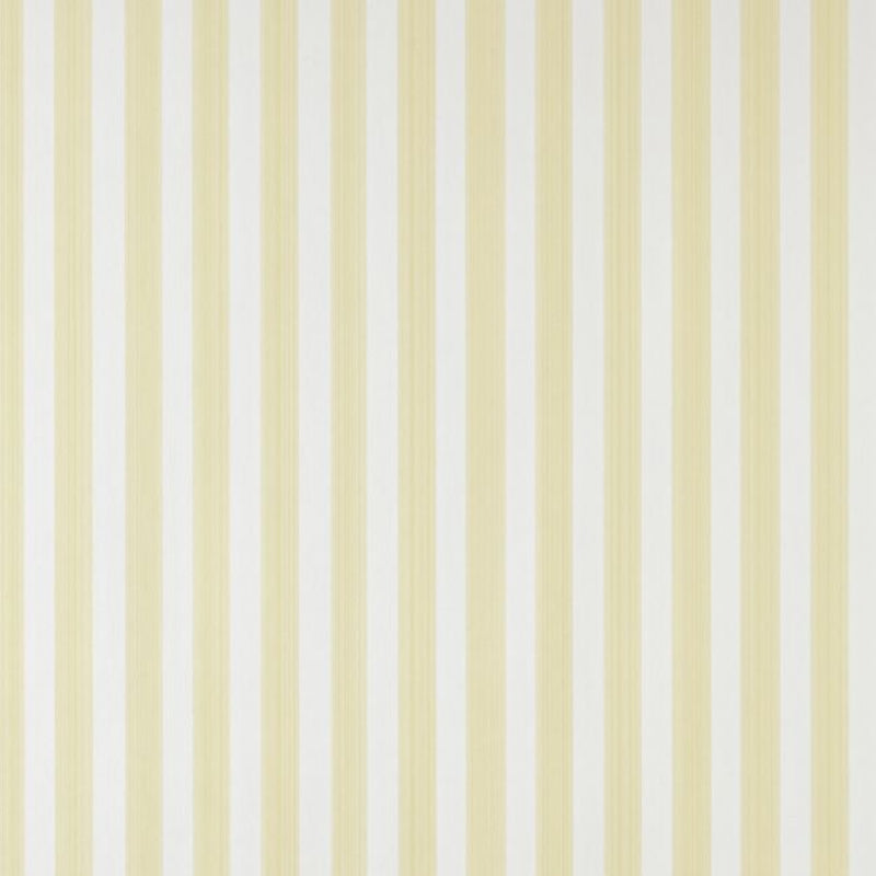 Closet Stripe Wallpaper - Dayroom Yellow - 356 - Farrow & Ball