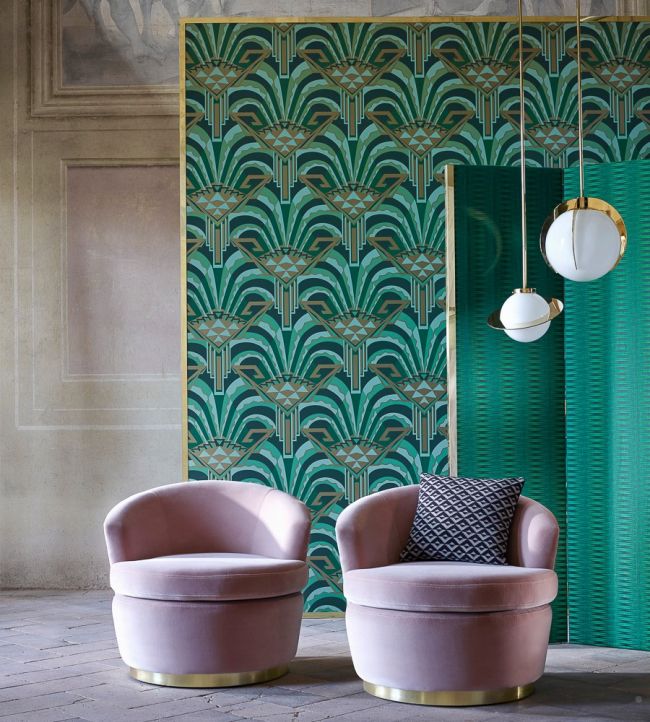 Conway Wallpaper - Poison - ZTOT312745 - Zoffany