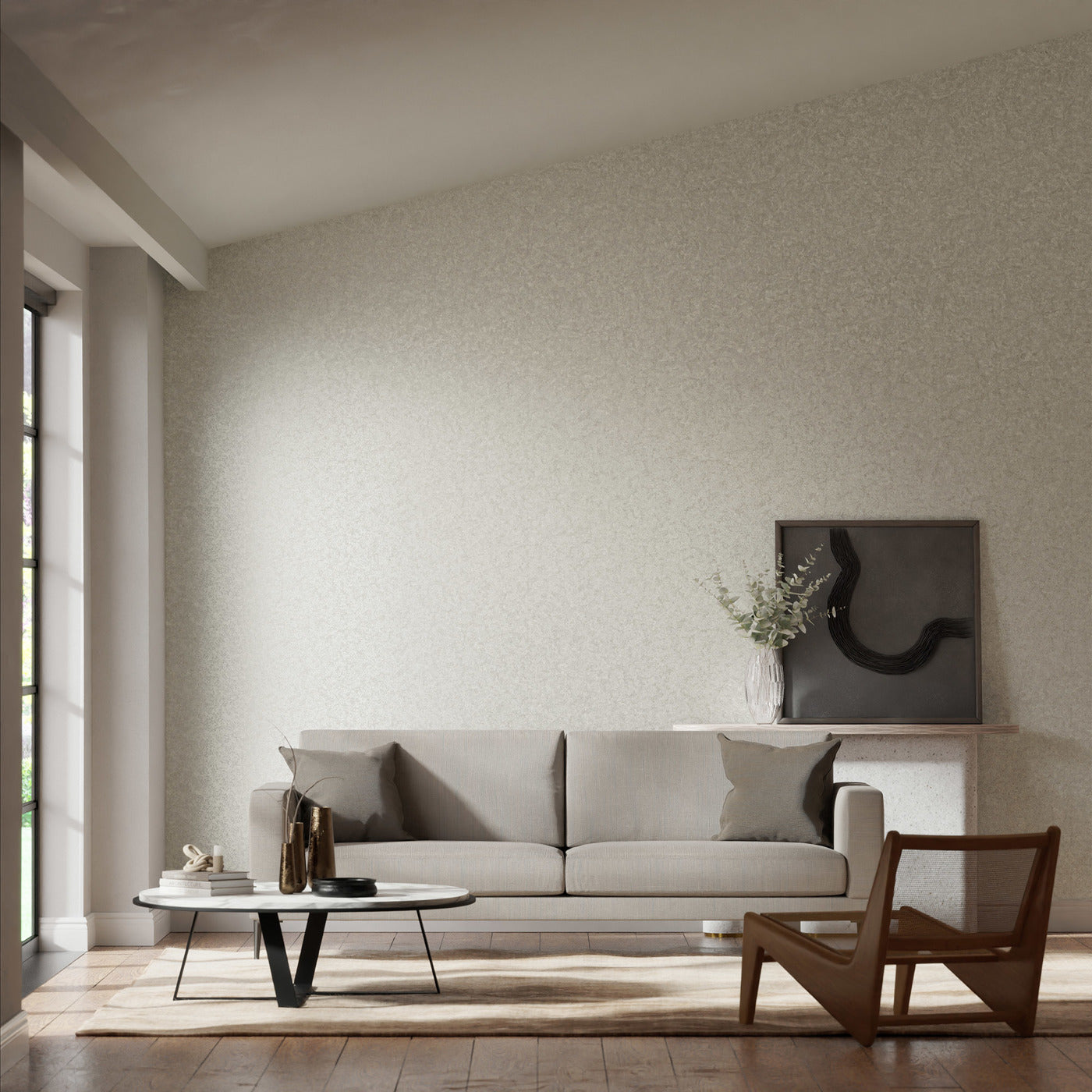 Coral Wallpaper - Alabaster - EREE110764 - Harlequin