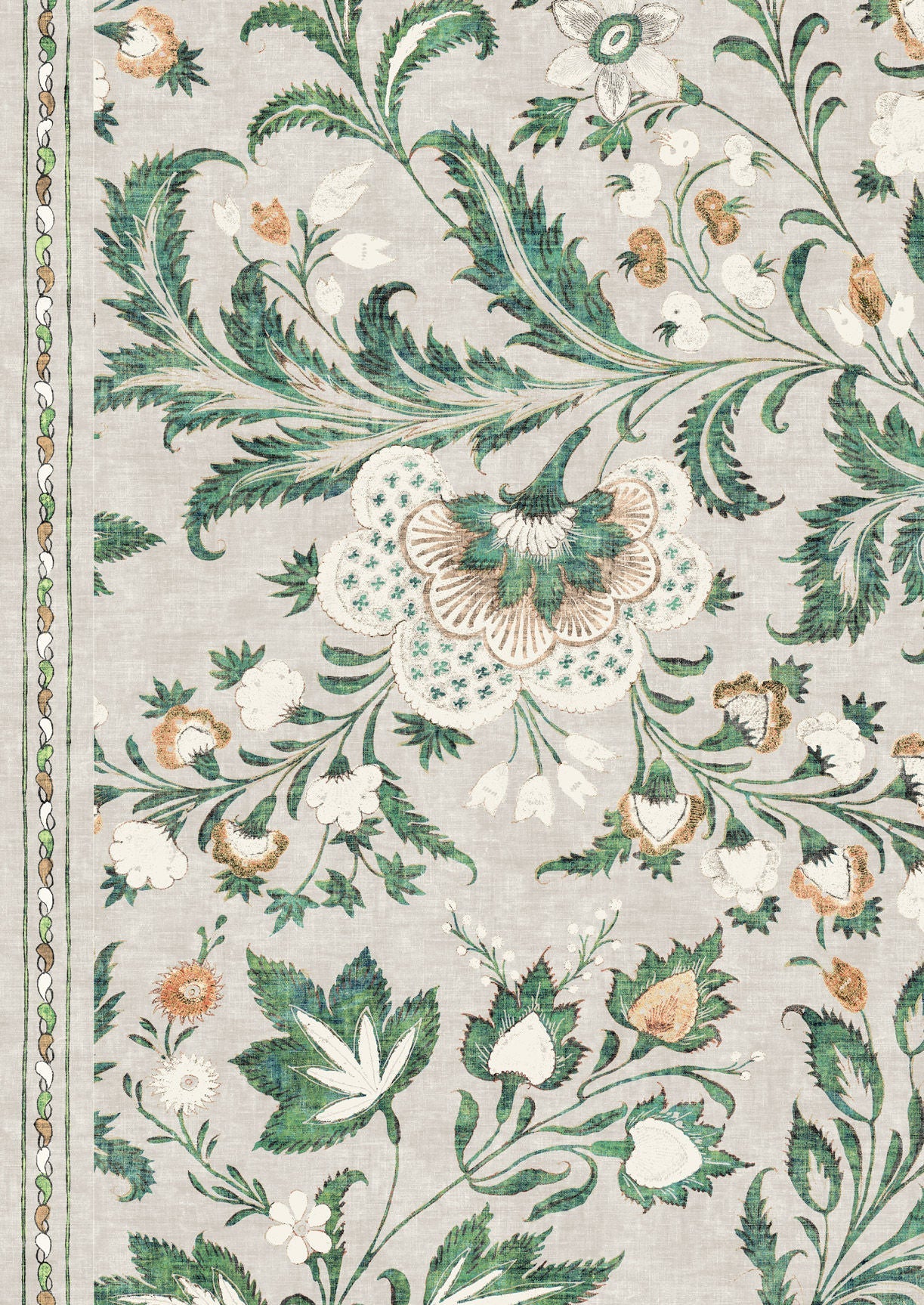 Coromandel Wallpaper - Malachite
