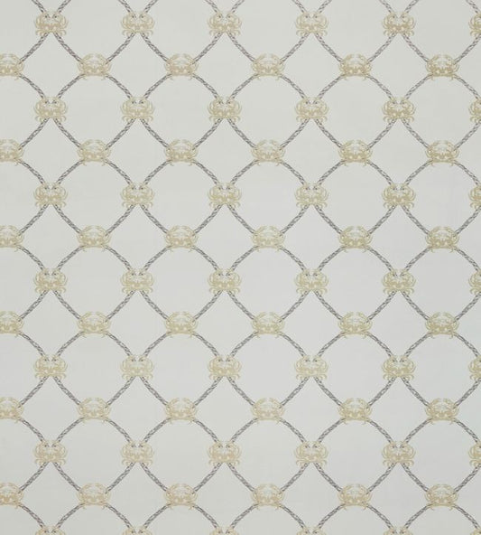 Crab Wallpaper - Gold / Charcoal - BG1300202 - Barneby Gates