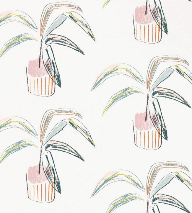 Crassula Wallpaper - Blush / Mint - NZAW111992 - Scion