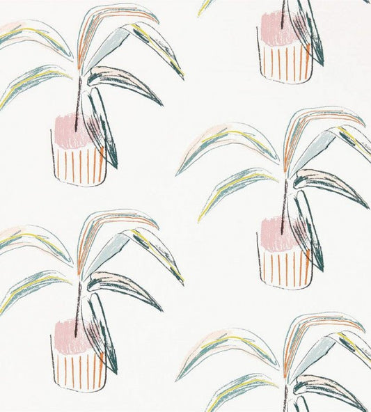 Crassula Wallpaper - Blush / Mint - NZAW111992 - Scion