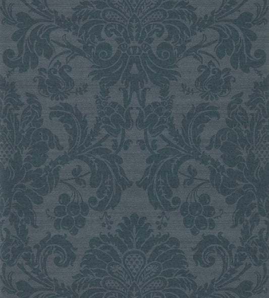 Crivelli Wallpaper - Como Blue - ZPAL312683 - Zoffany