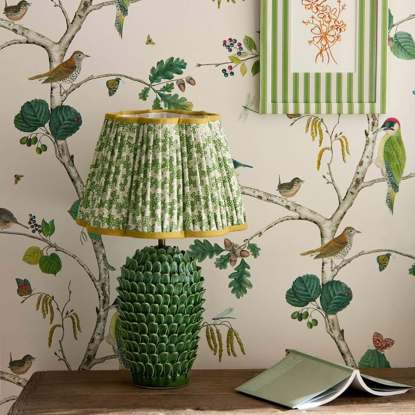 Woodland Chorus Botanical/Multi Room Wallpaper