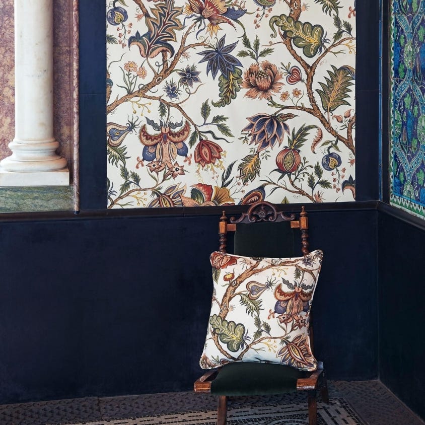 DAMAS Wallpaper - Cream - House of Hackney