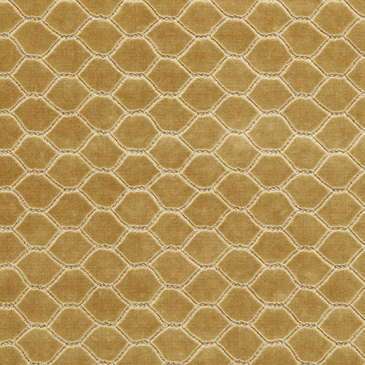 Faraday Velvet Celadon Fabric - Green - Sanderson