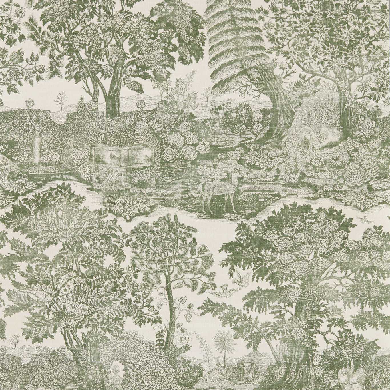 Highgrove Toile Wallpaper