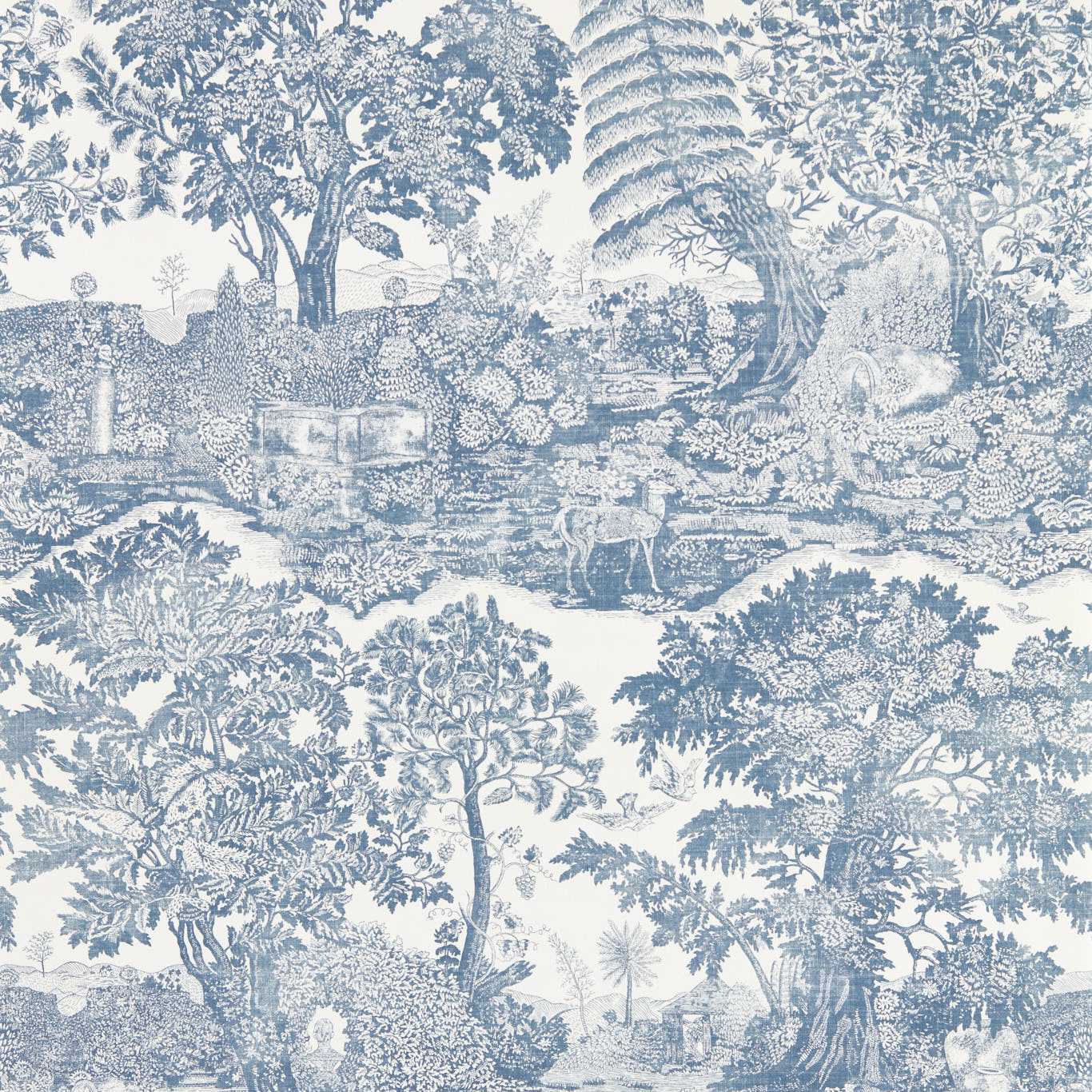 Highgrove Toile Wallpaper