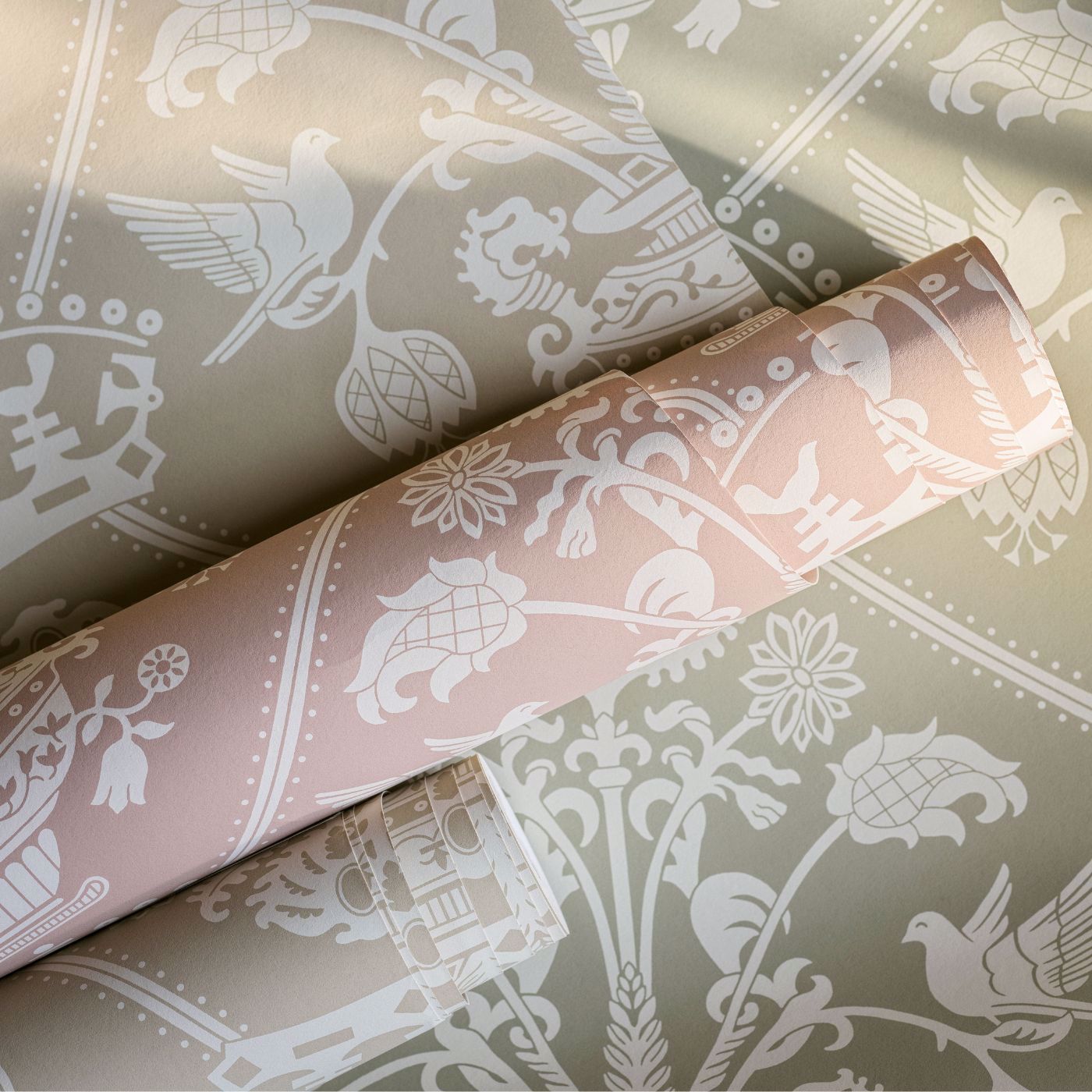 Highgrove Damask Wallpaper