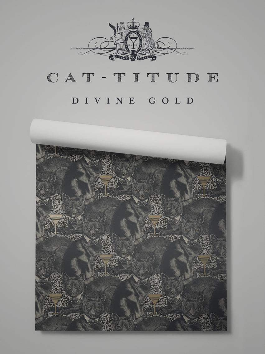 Cat-titude Wallpaper