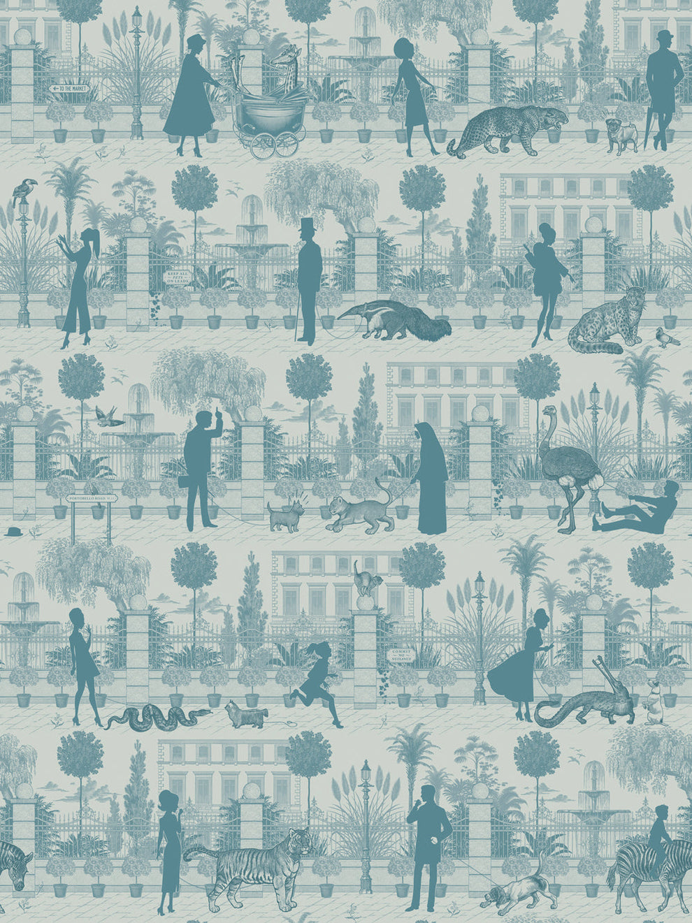 Portobello Parade Wallpaper