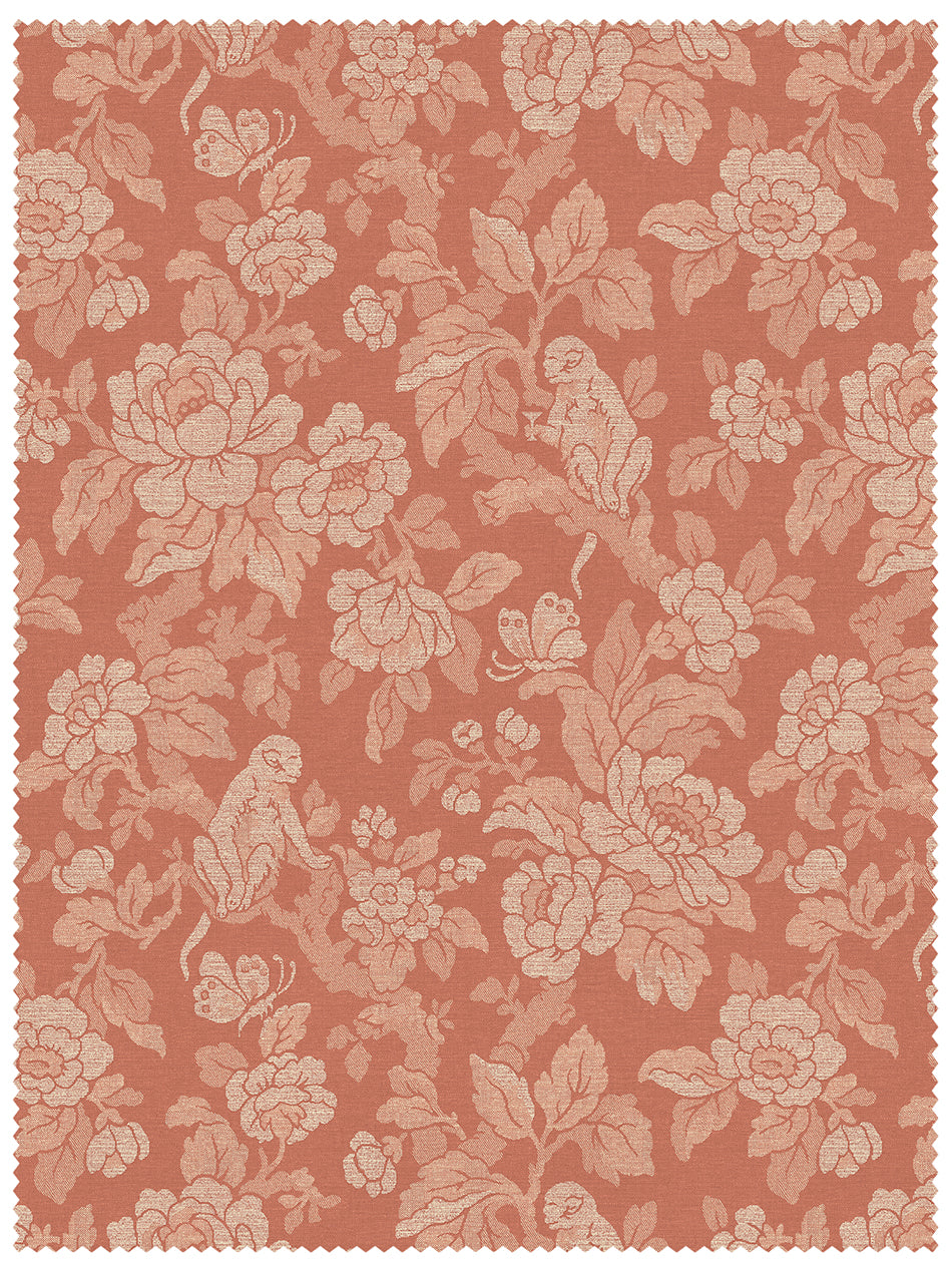 Drunken Monkey Recycled Velvet Fabric