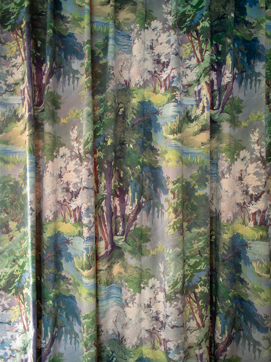 Wild Wild Woods Recycled Velvet Fabric