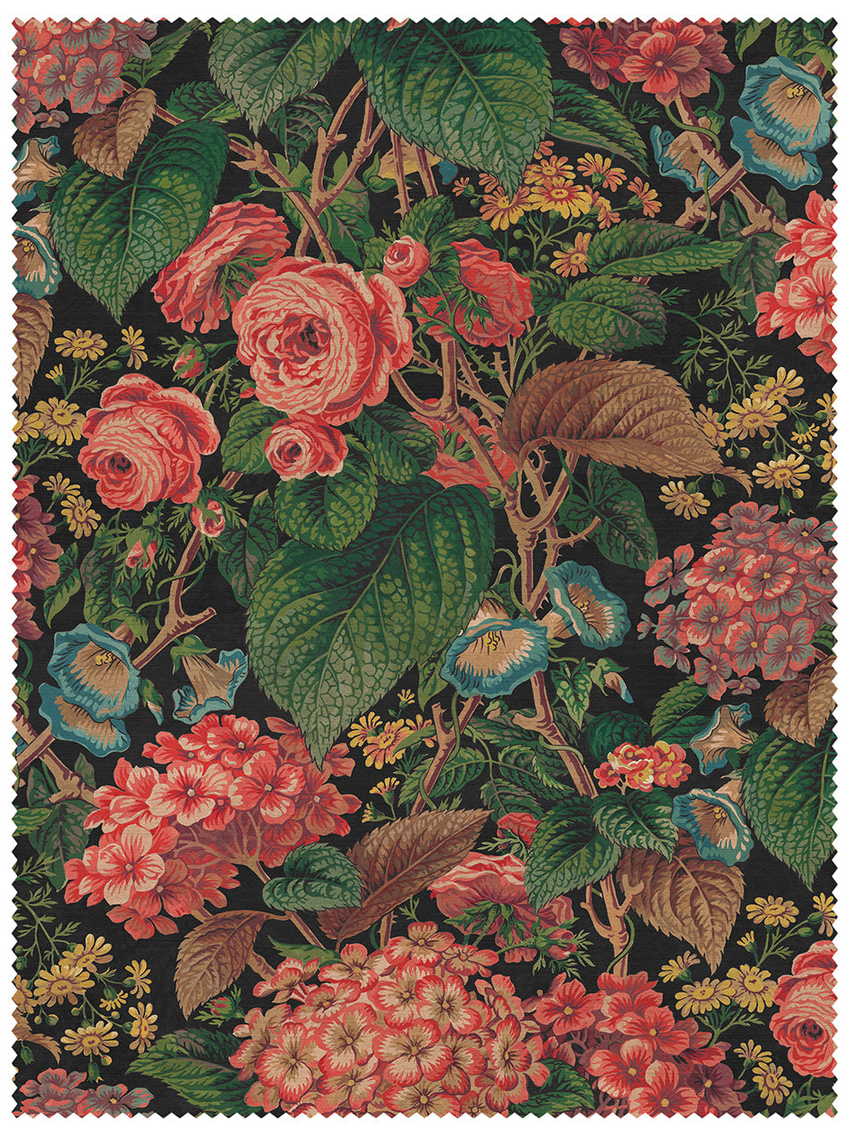 The Brambles Recycled Velvet Fabric