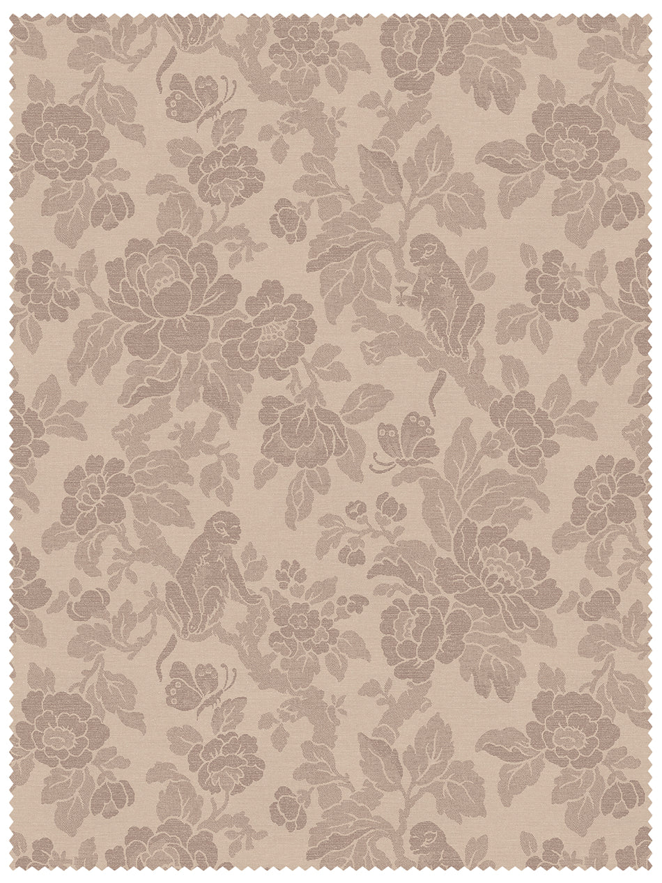 Drunken Monkey Recycled Velvet Fabric