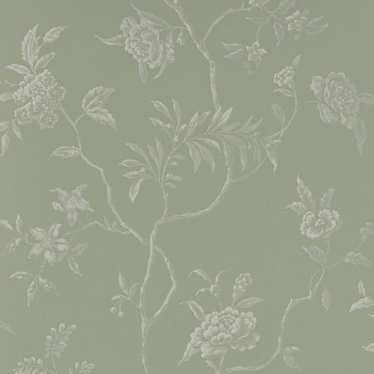 Delancey Wallpaper - Aqua - Colefax & Fowler