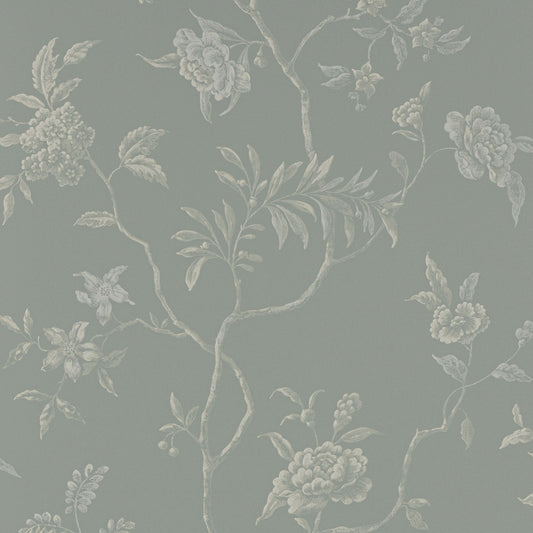 Delancey Wallpaper - Pale Blue - Colefax & Fowler