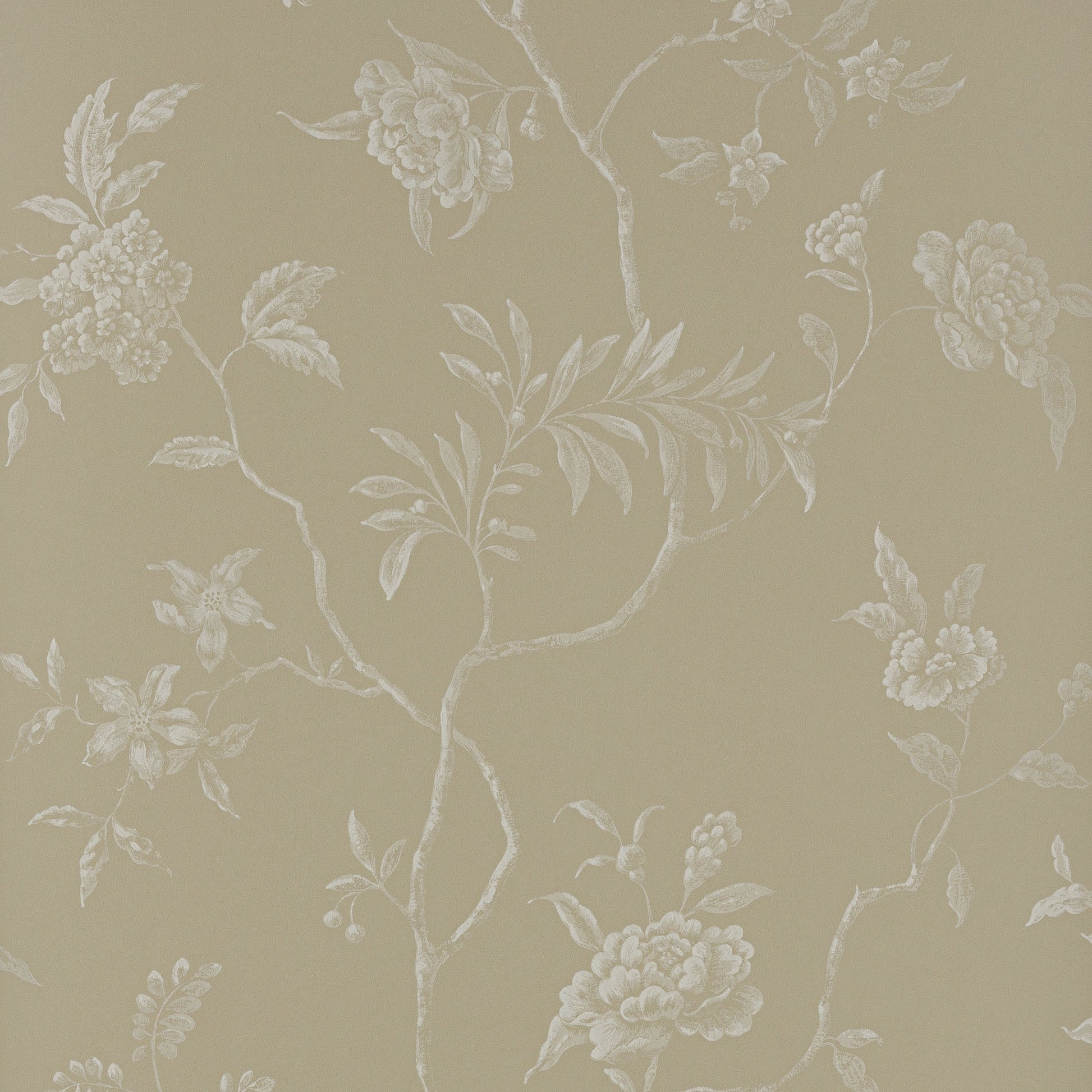 Delancey Wallpaper - Silver - Colefax & Fowler
