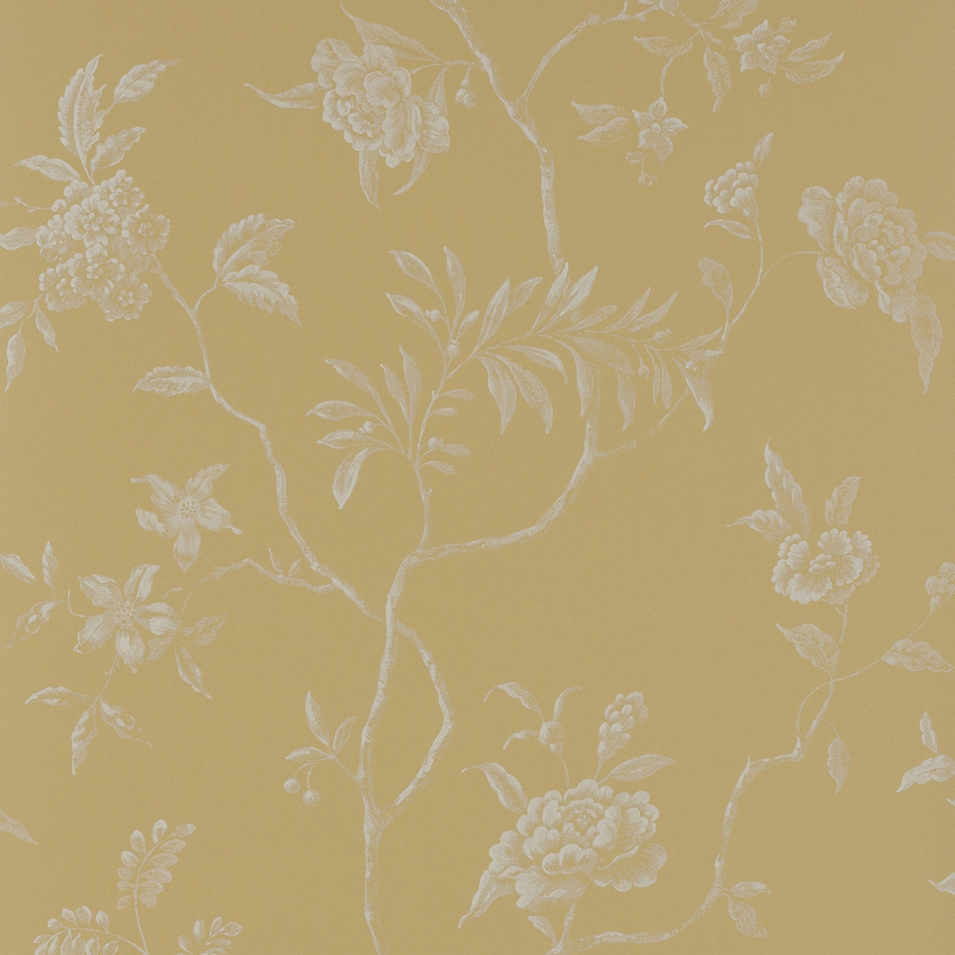 Delancey Wallpaper - Yellow - Colefax & Fowler