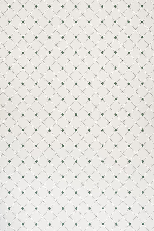 Diamond Trellis Wallpaper - Green - BG2800201 - Barneby Gates