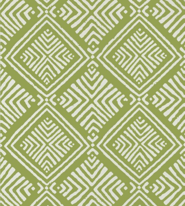 Donavin Diamond Wallpaper - Green - AT78774 - Anna French
