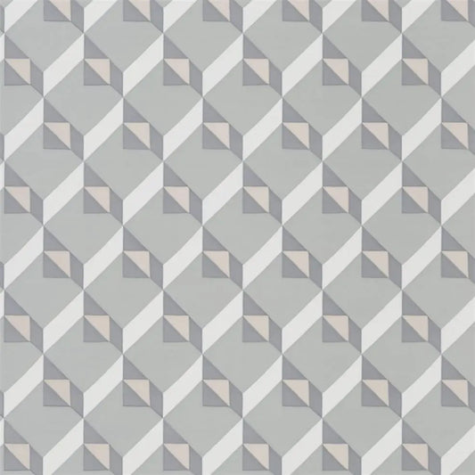 Dufrene Wallpaper - Zinc Blue - PDG1055/06 - Designers Guild