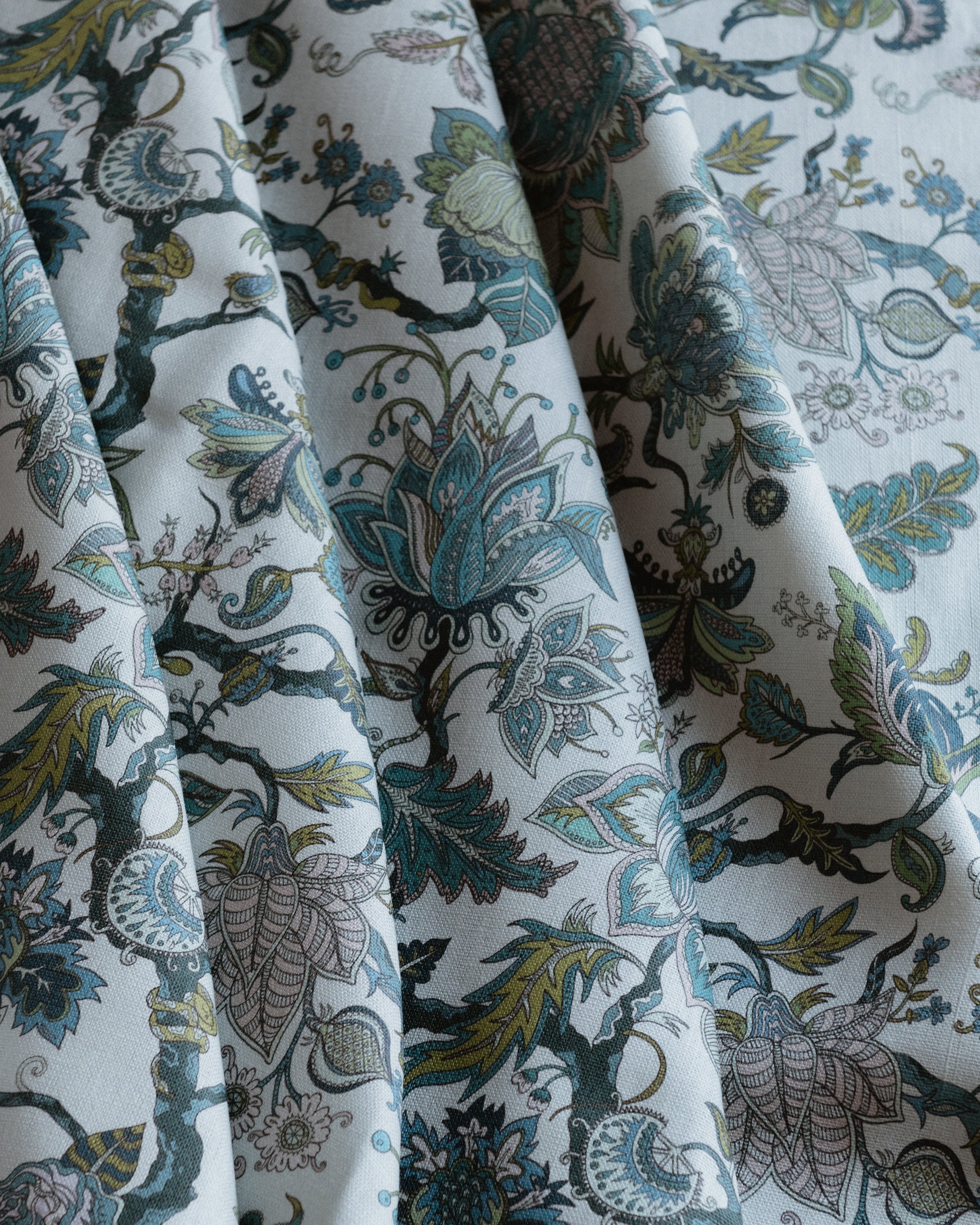 Eden Fabric - Blue - Wear The Walls