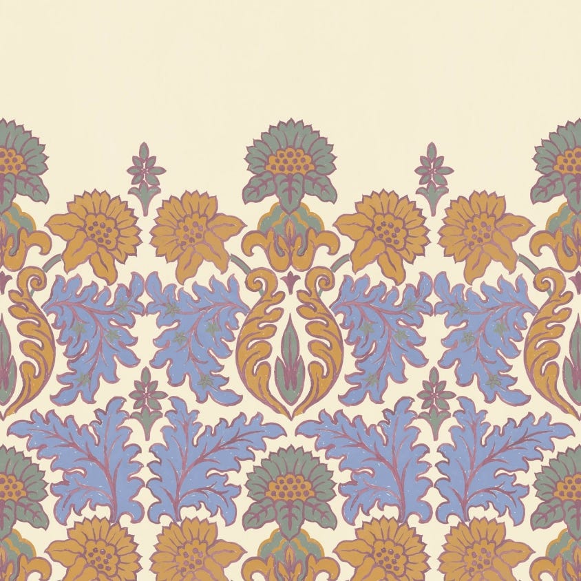 EMANIA CLIMBING WALLS Wallpaper - Azurite - House of Hackney