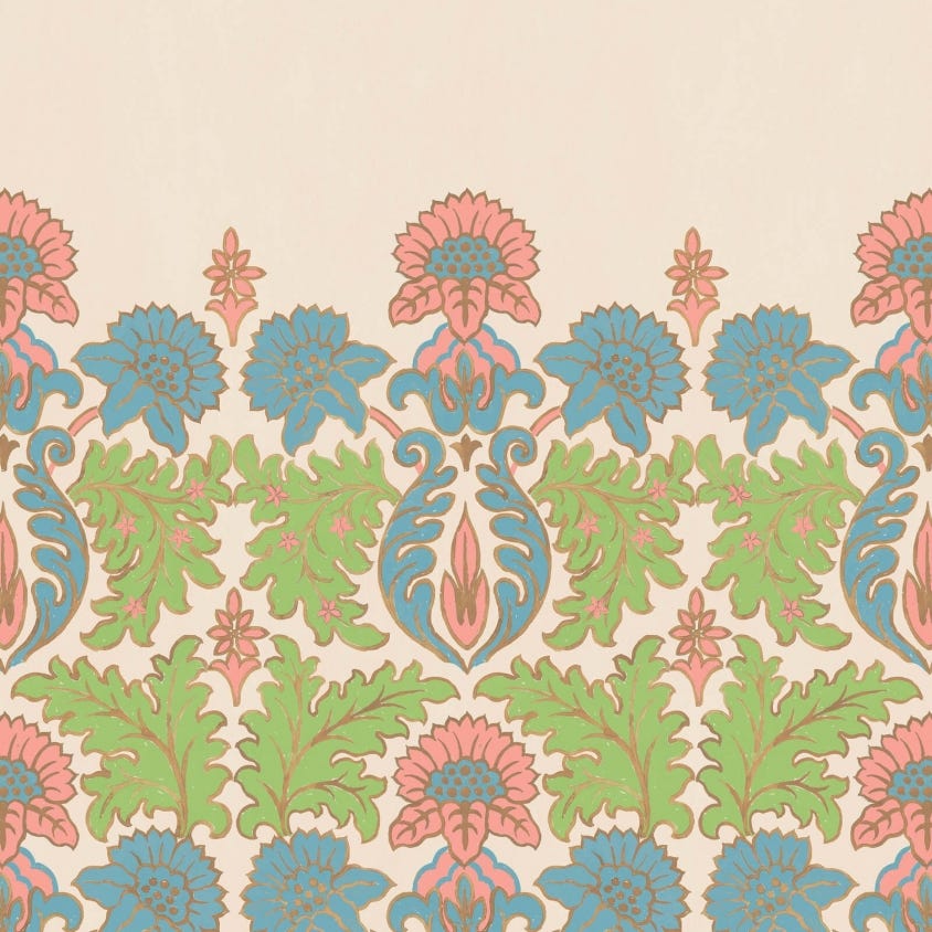 EMANIA CLIMBING WALLS Wallpaper - Tourmaline - House of Hackney
