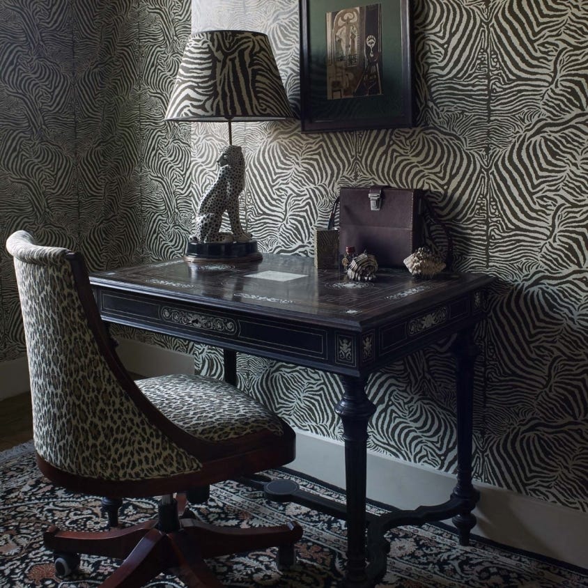 EQUUS Wallpaper - Cocoa - House of Hackney
