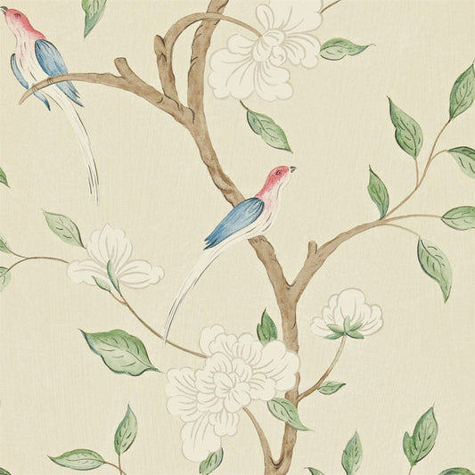 Eleonora Wallpaper - Jade/Rose - ZGUV08003 - Zoffany