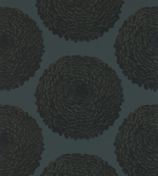 Elixity Wallpaper - Onyx - HM6W112177 - Harlequin