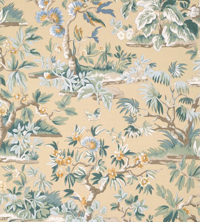 Elwood Wallpaper - Soft Gold - AT24561 - Anna French