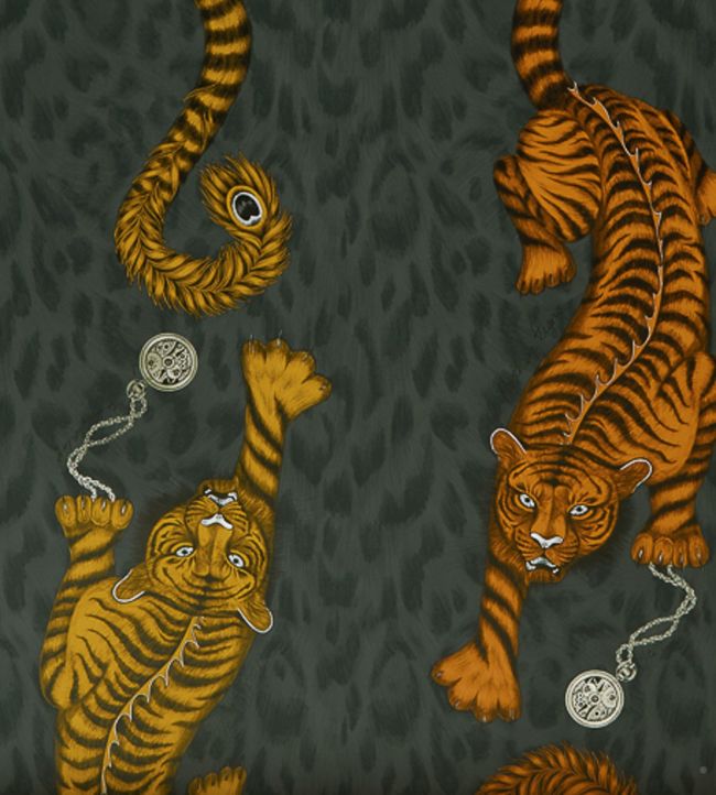Emma J Shipley Tigris Wallpaper - Sand