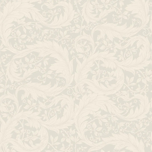 Enchanted Leaf Wallpaper - Vintage Cream - Lucie Annabel