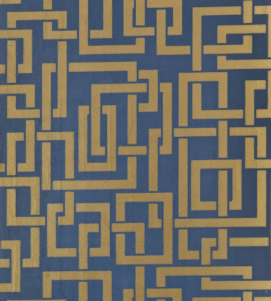 Enigma Wallpaper - Stiffkey Blue - 5506 - Farrow & Ball