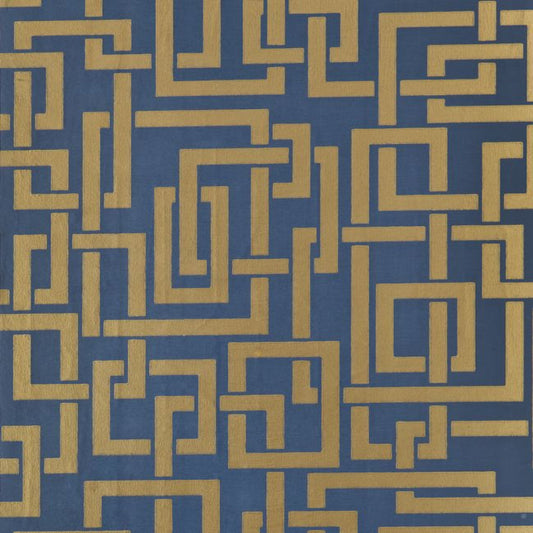 Enigma Wallpaper - Stiffkey Blue - 5506 - Farrow & Ball