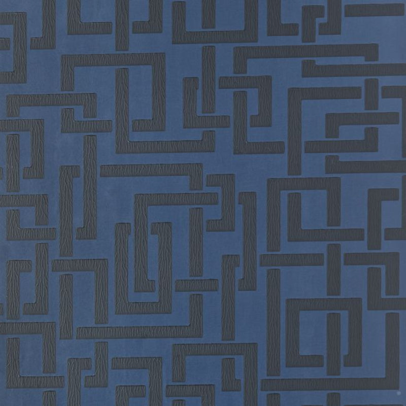 Enigma Wallpaper - Stiffkey Blue - 5507 - Farrow & Ball